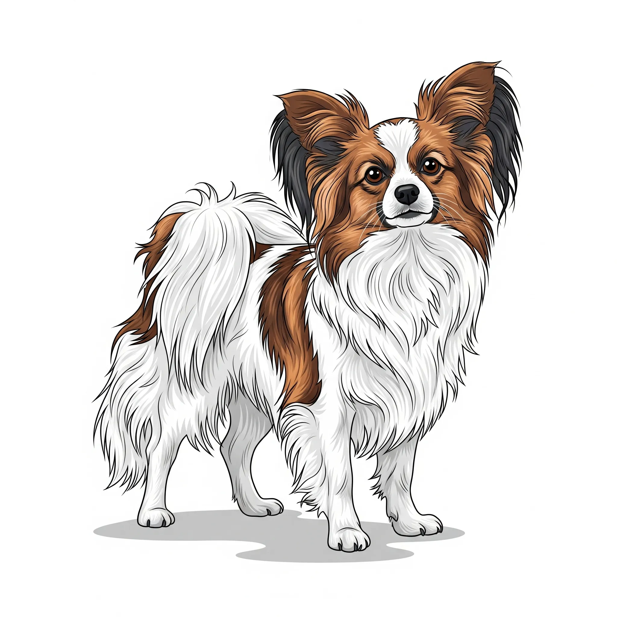 Papillon breed