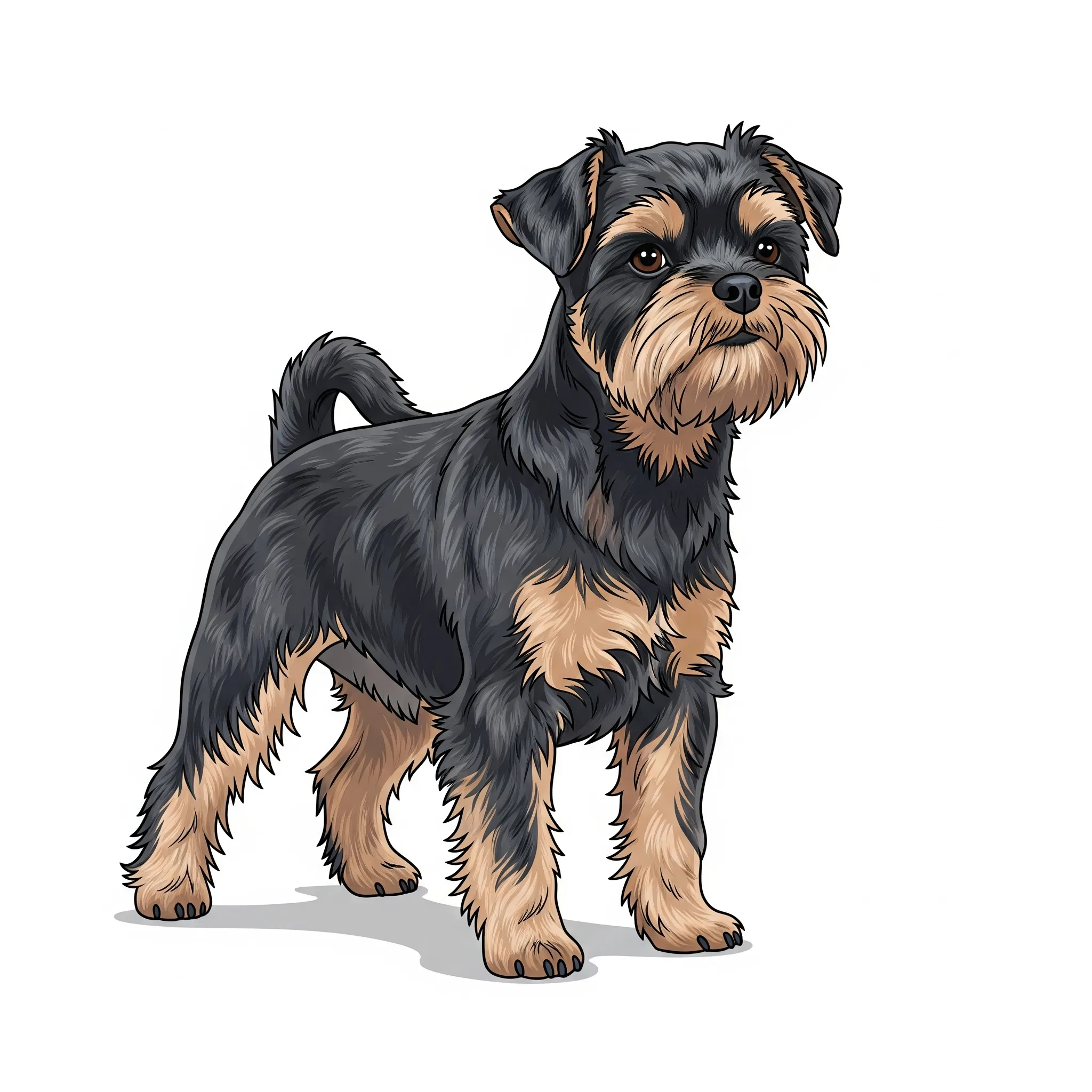 Affenpinscher dog breed - A small but confident toy breed with a big personality.