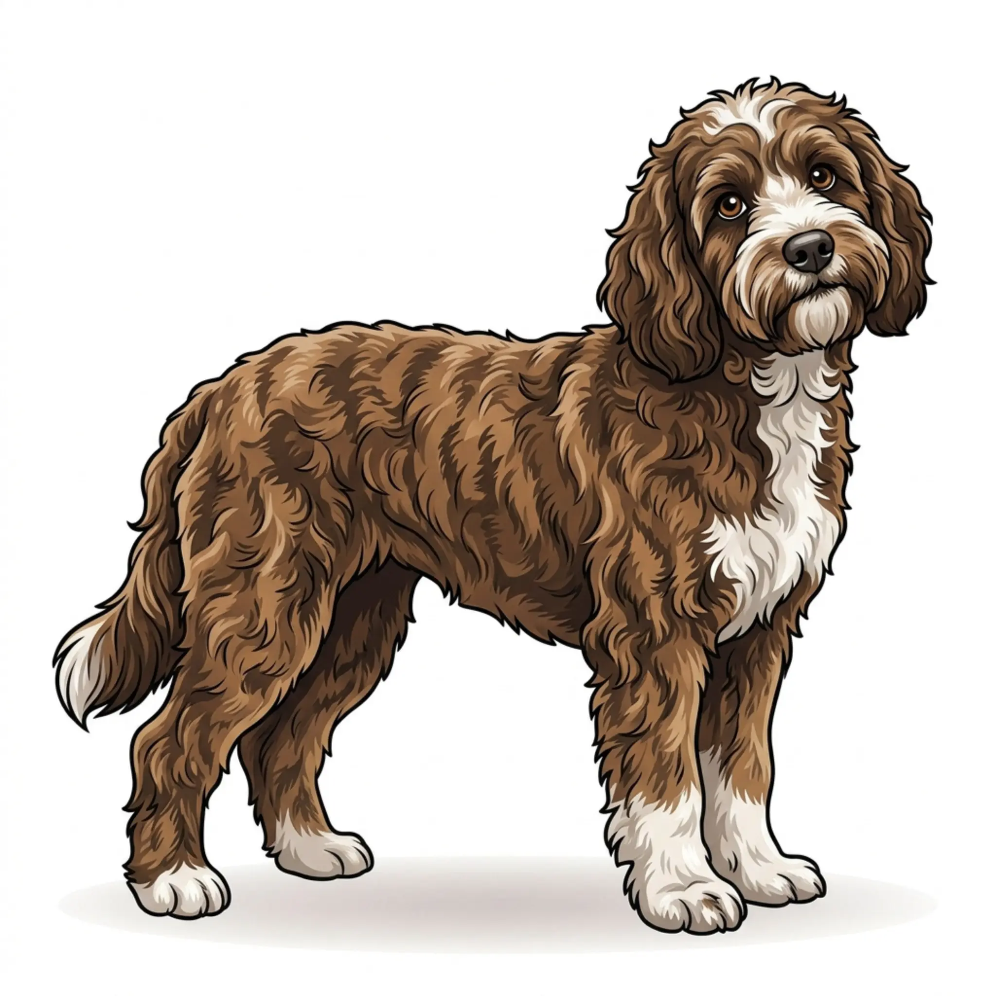 Cockapoo dog breed - A cheerful Cocker Spaniel–Poodle cross with a friendly, adaptable nature.