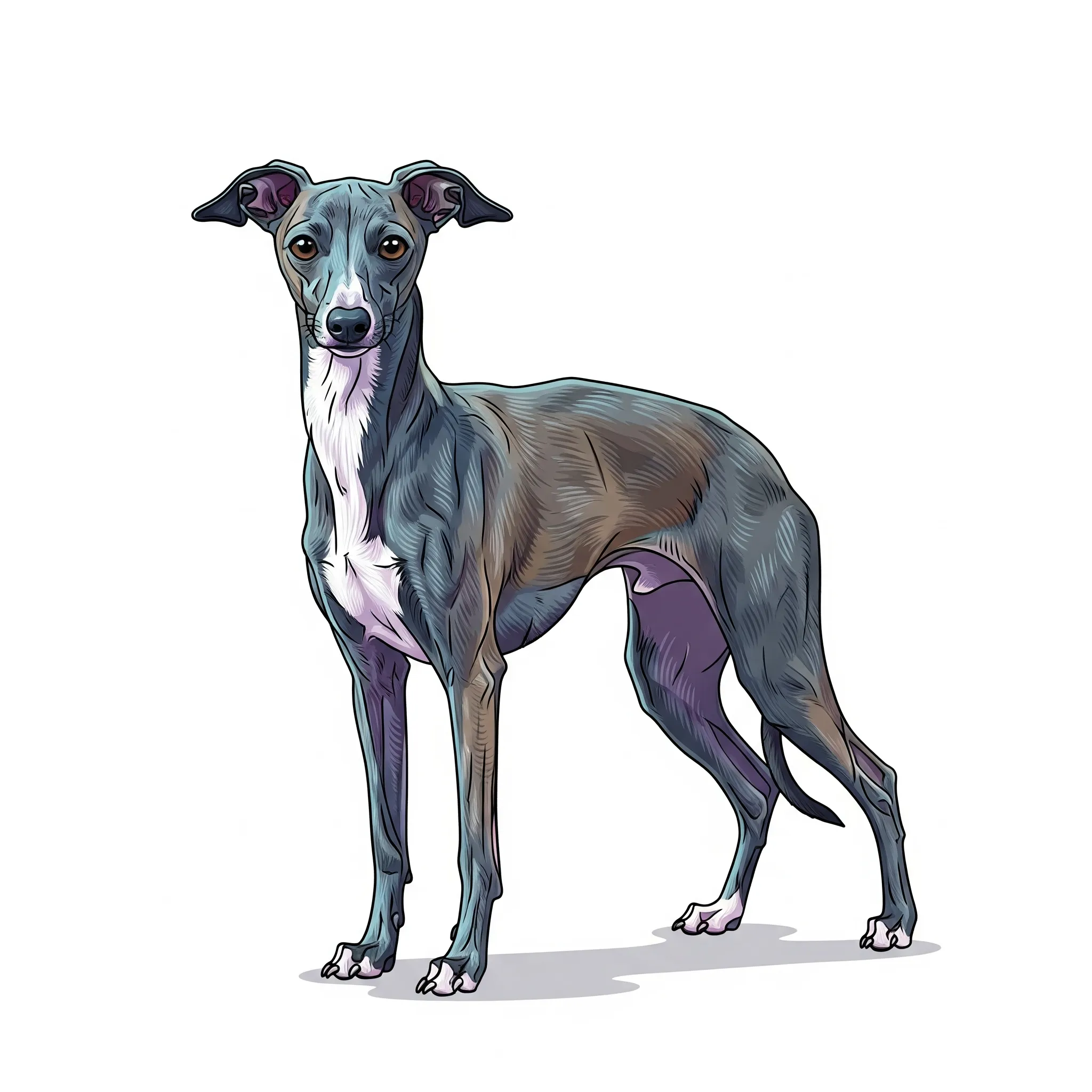 Italian Greyhound dog breed - Delicate and affectionate, the Italian Greyhound loves cuddles and speed.