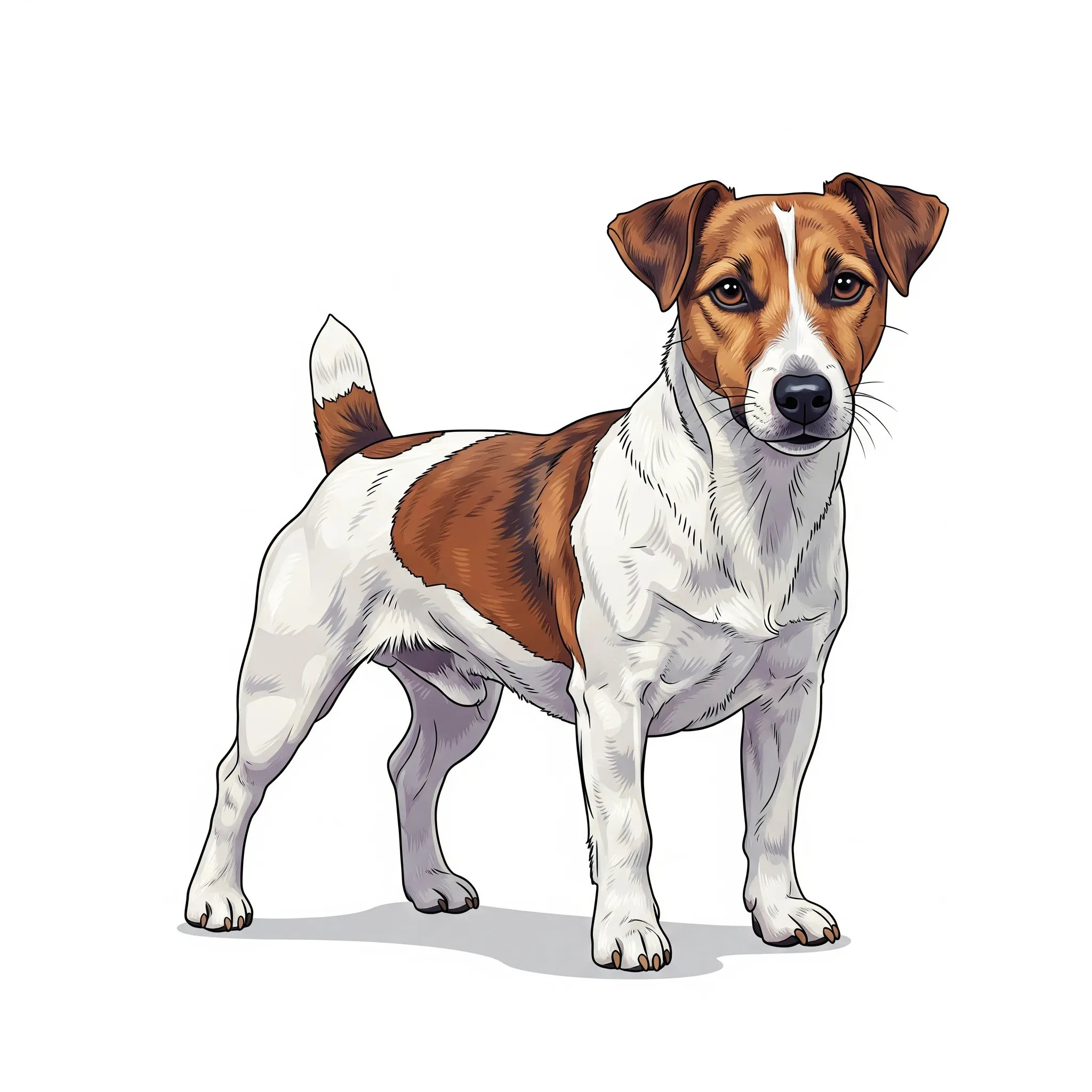 Jack Russell Terrier dog breed - Full of energy and curiosity, Jack Russells are bold and busy.