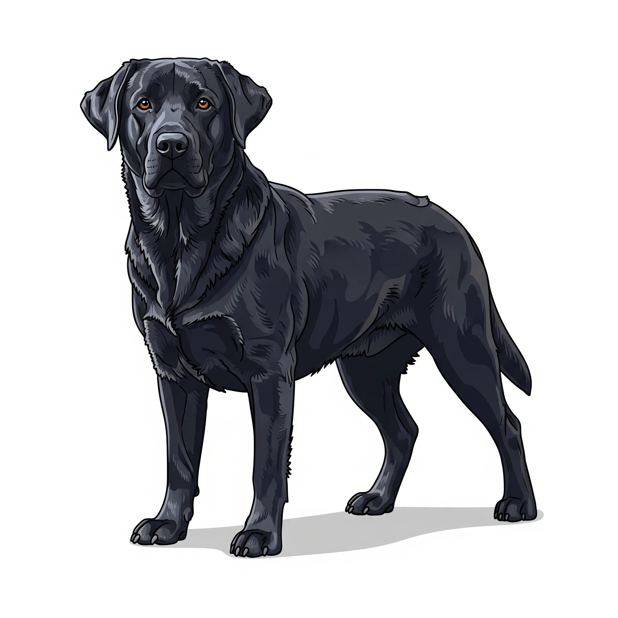 Labrador dog breed - One of the world’s favorite breeds, known for friendliness and versatility.
