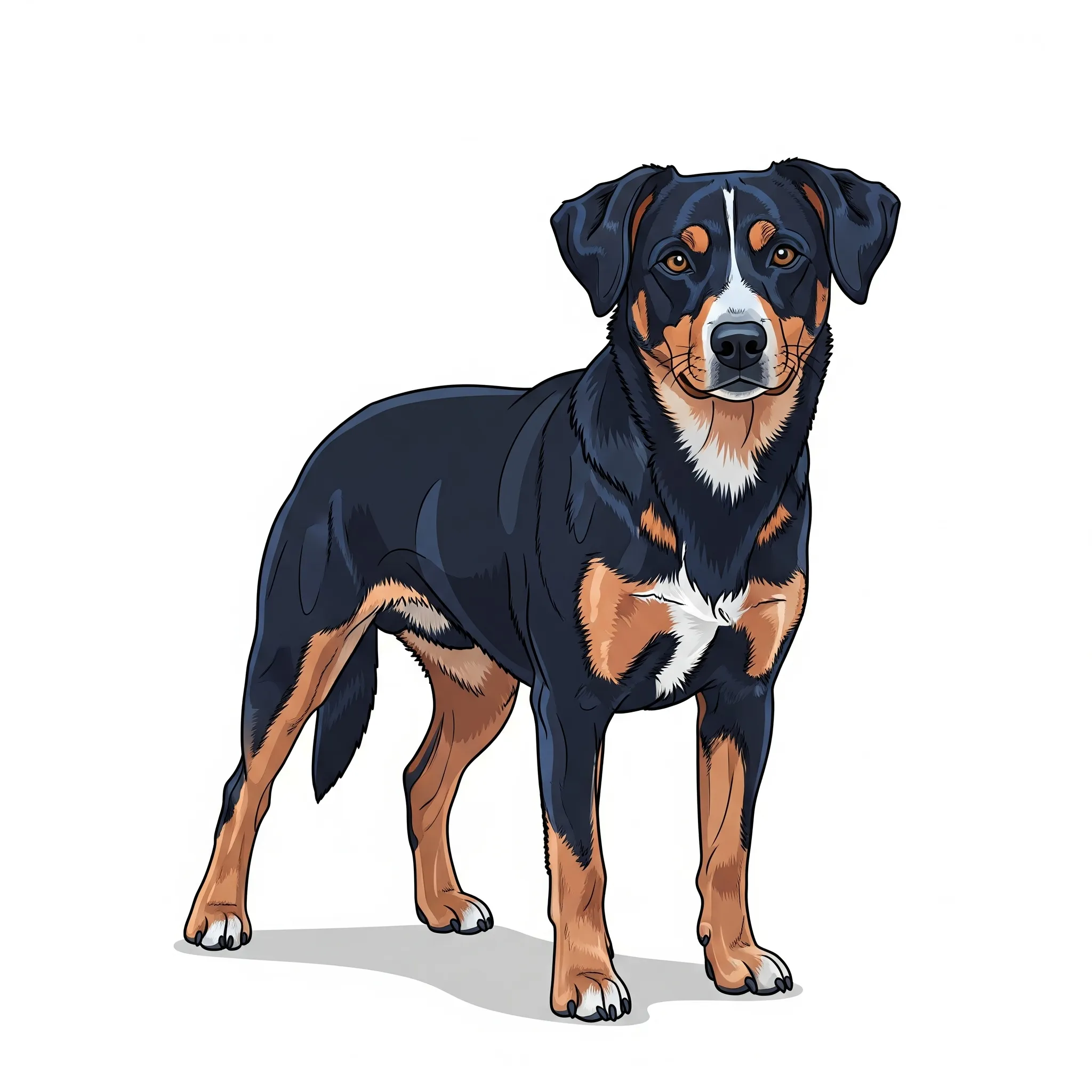 Lancashire Heeler dog breed - A small herding dog with a big personality.