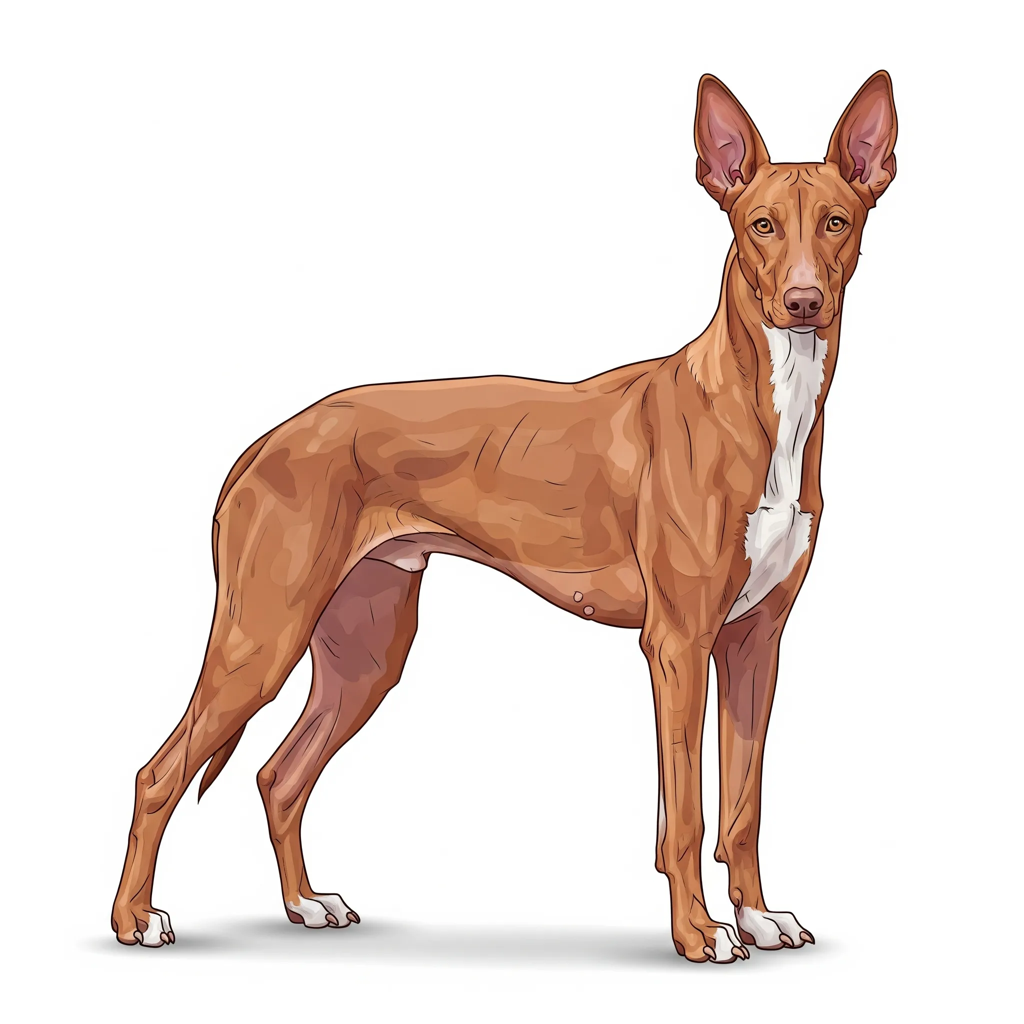 Pharaoh Hound dog breed - An elegant and athletic hound with ancient lineage.