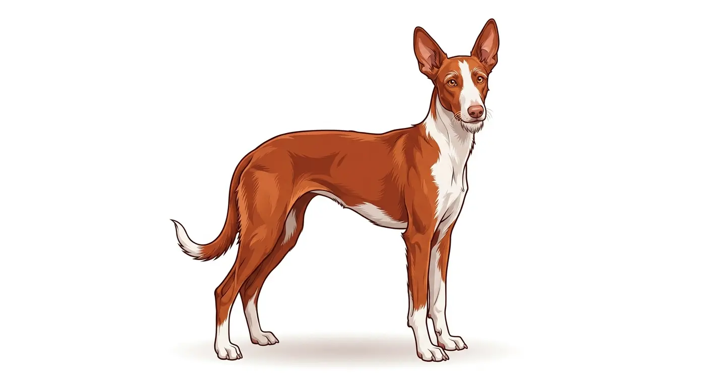 Podenco dog breed - A lively Spanish hunting hound with striking ears and a gentle heart.
