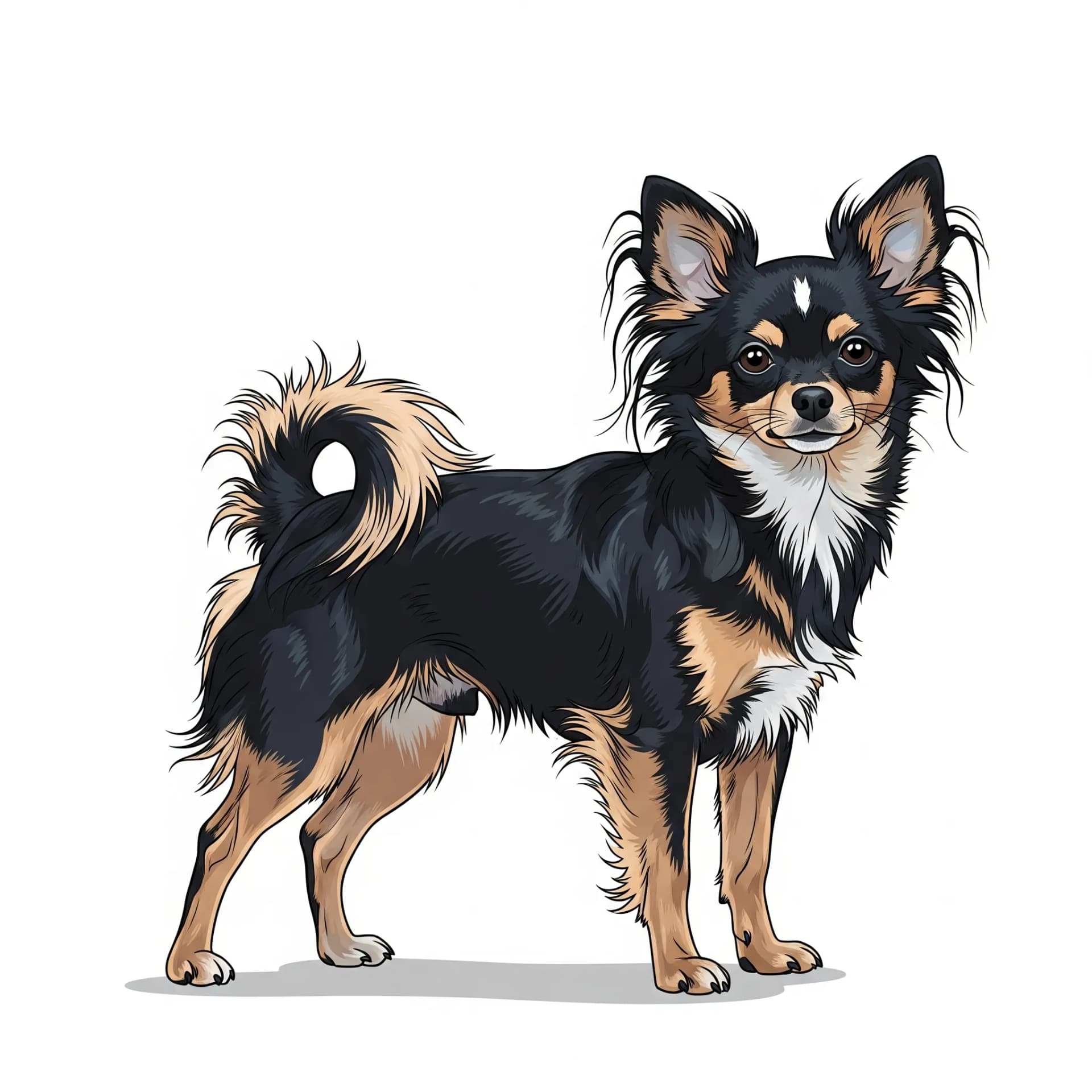 Russian Toy dog breed - A dainty companion with a lively personality.