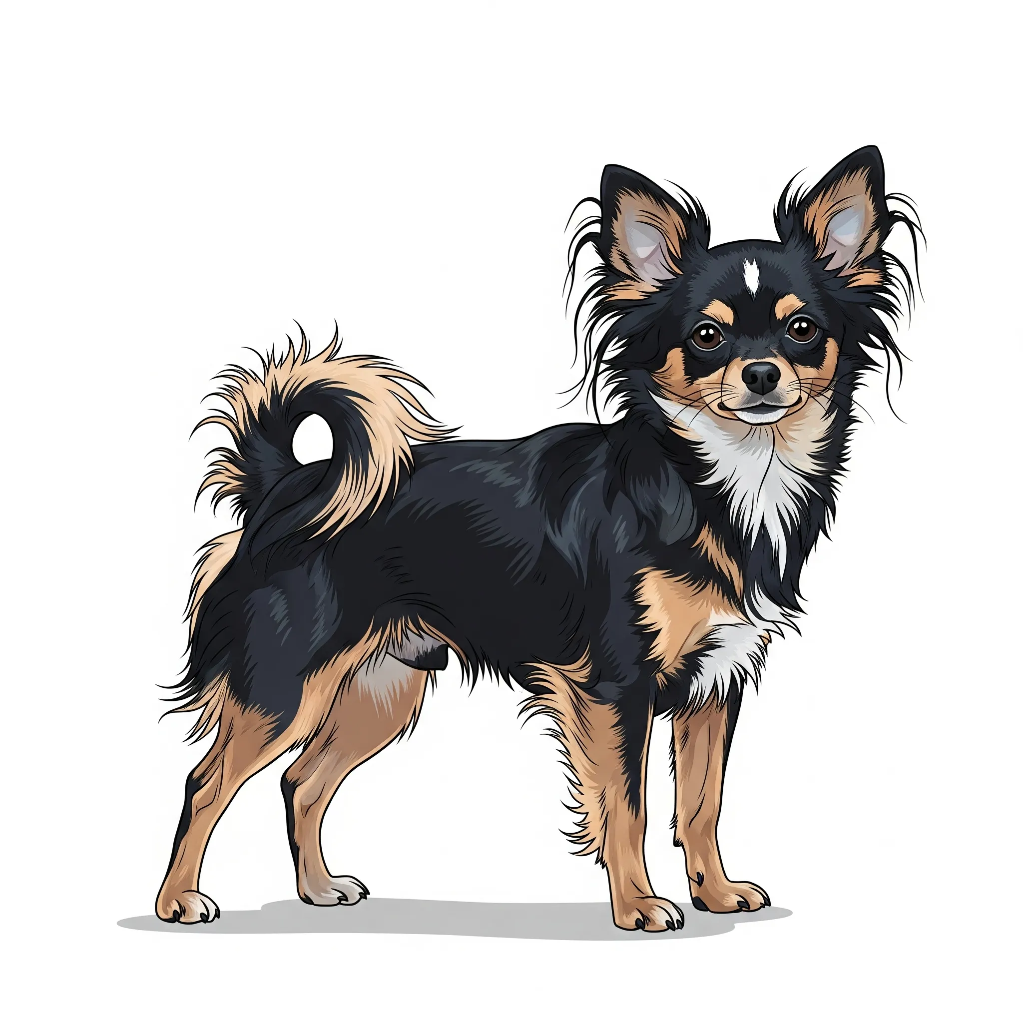 Russian Toy dog breed - A dainty companion with a lively personality.