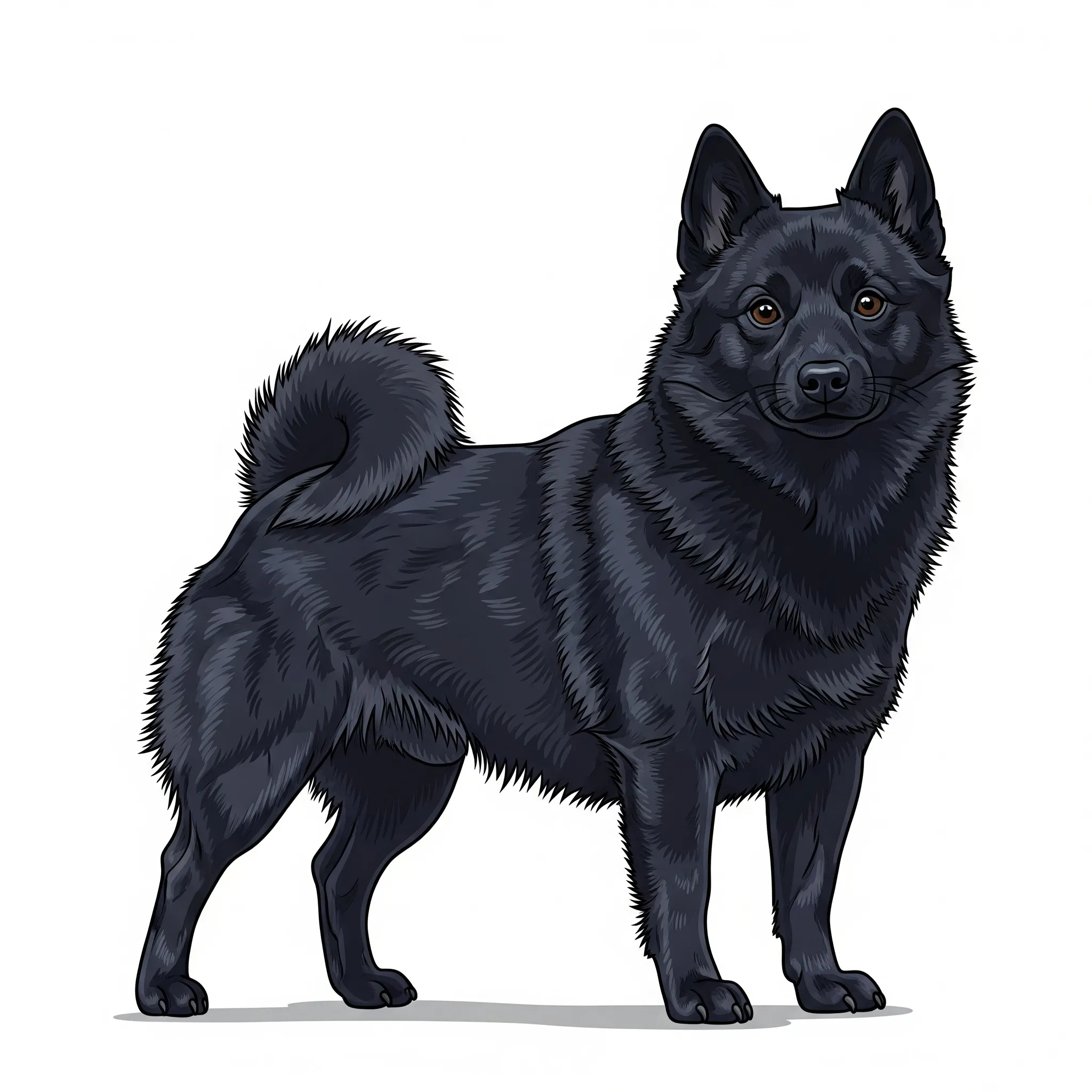 Schipperke dog breed - A small watchdog with a big personality.