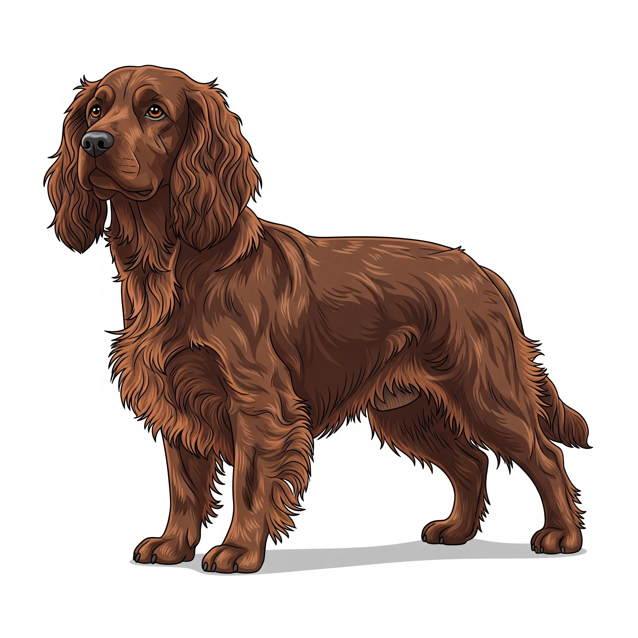 Sussex Spaniel dog breed - Low-slung, mellow spaniel with charm.
