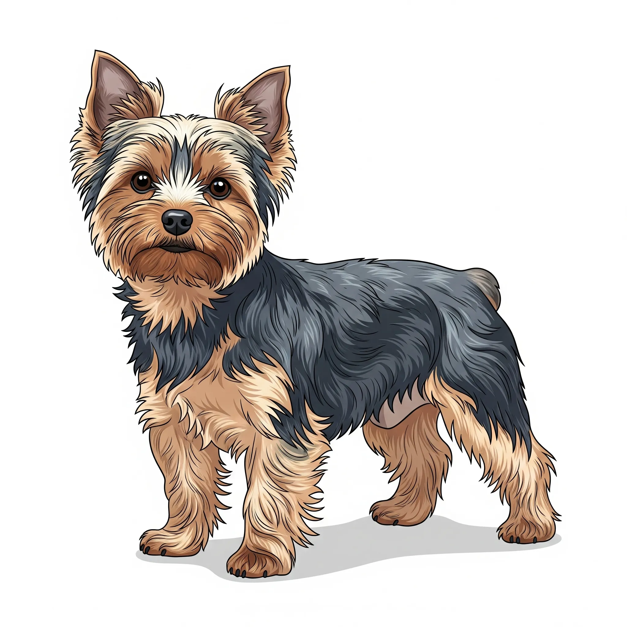 Yorkshire Terrier dog breed - A small dog with a big personality, the Yorkshire Terrier is bold, intelligent, and full of charm.