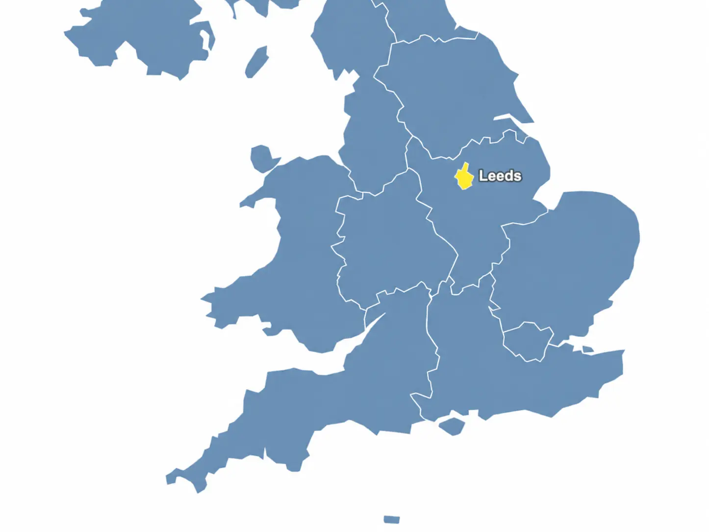 Leeds - UK city for dog adoption