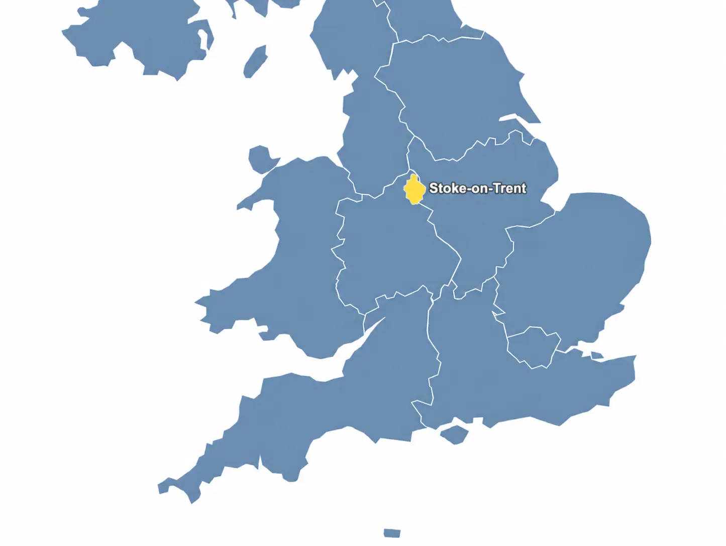 Stoke-on-Trent - UK city for dog adoption
