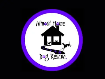 Almost Home logo - UK dog rescue charity