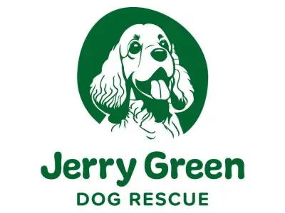 Jerry Green Dog Rescue logo - UK dog rescue charity