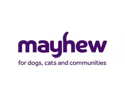 Mayhew logo - UK dog rescue charity