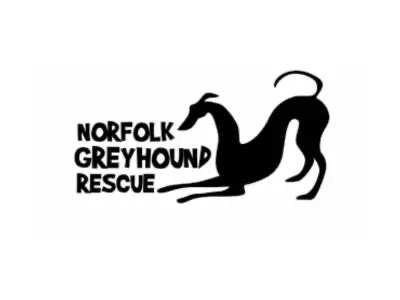Norfolk Greyhound Rescue logo - UK dog rescue charity