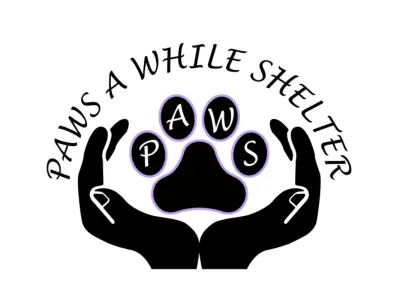 Paws A While Shelter logo