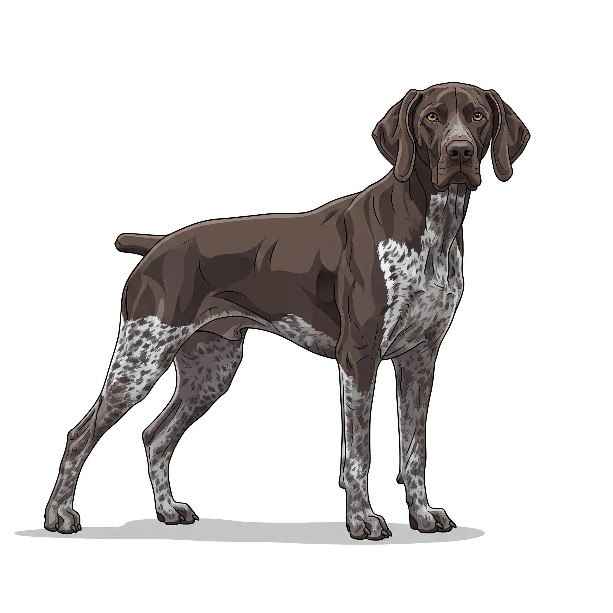 German Pointer dog breed - A versatile and energetic sporting dog with a zest for life.