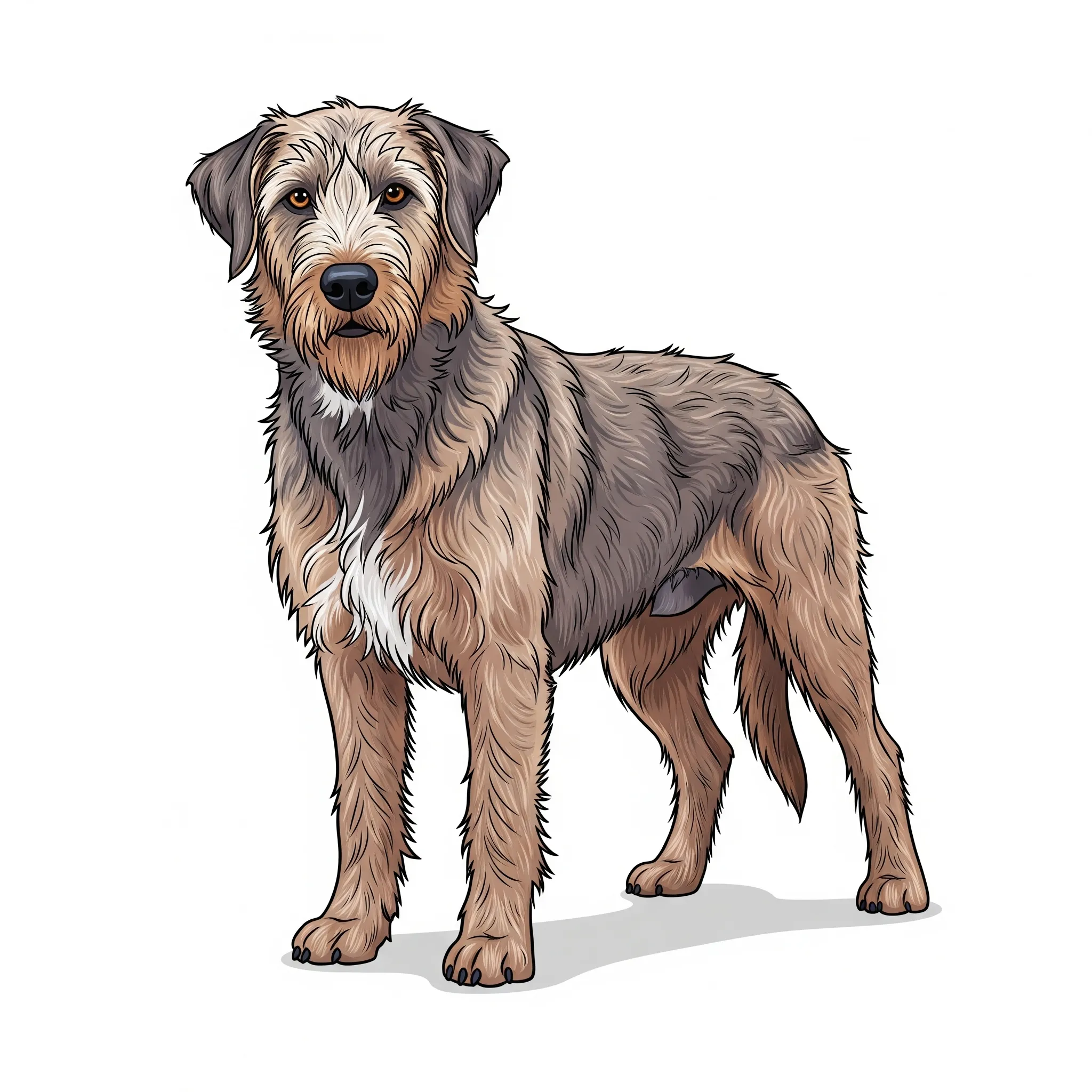 Otterhound dog breed - A rare and friendly scent hound with a love for water.
