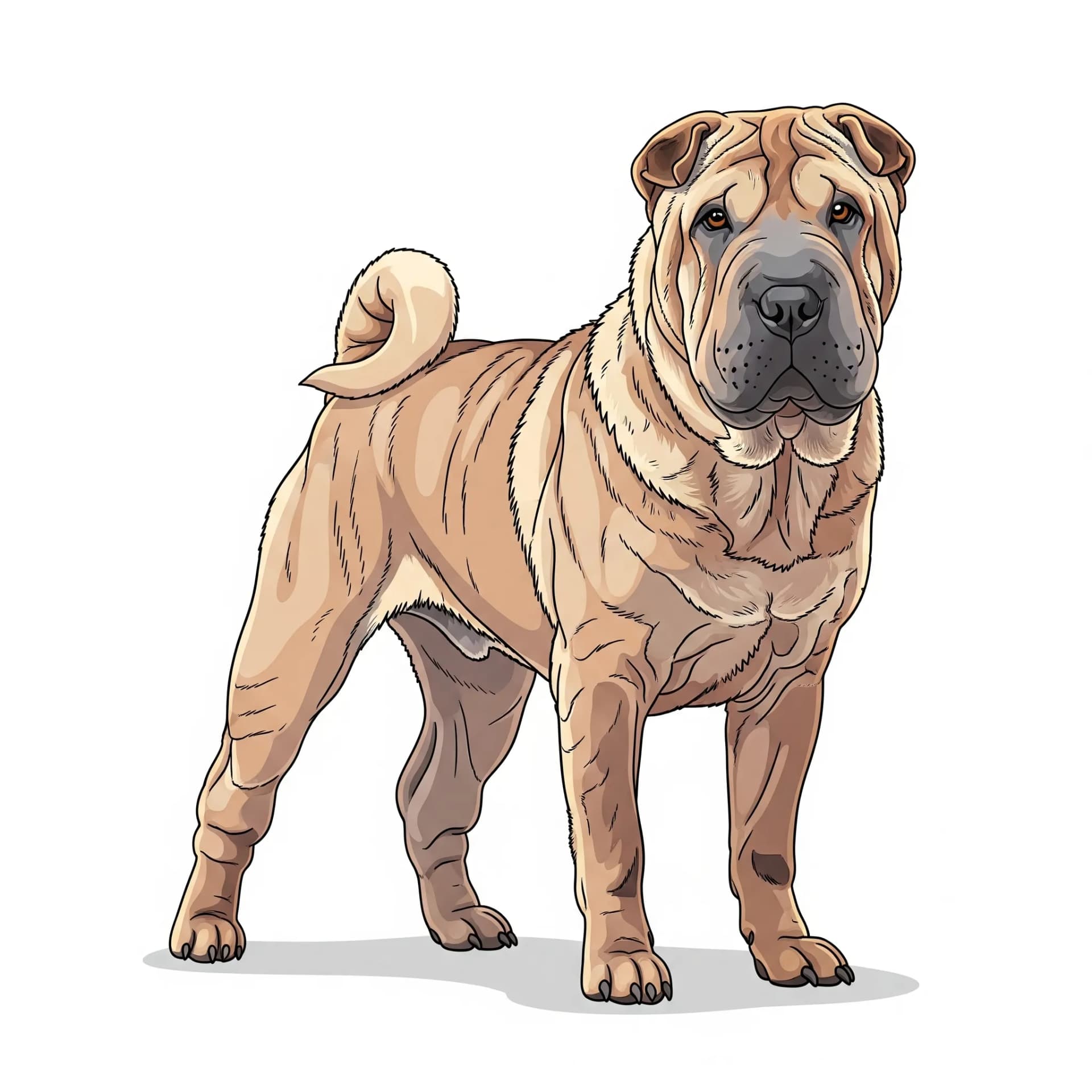 Shar Pei breed