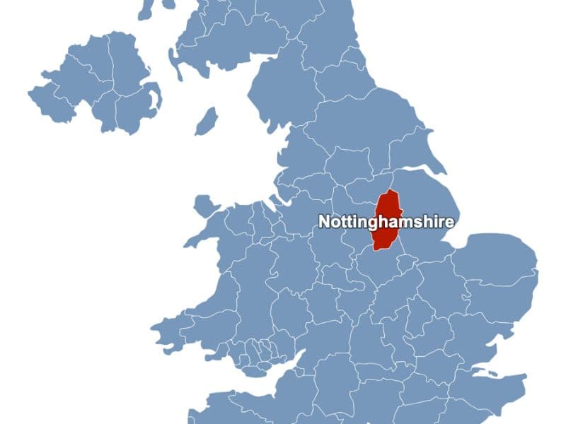 Nottinghamshire - UK county