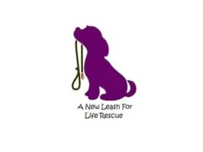 A New Leash For Life logo - UK dog rescue charity